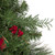 Pine Cones and Berries Artificial Christmas Wreath with Ribbon - 24" - Unlit - IMAGE 3