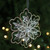 5.25" Gold Glitter Winter Snowflake Christmas Ornament - IMAGE 2