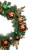 Pine Foliage with Ornaments Artificial Christmas Wreath - 24" - Unlit - IMAGE 4