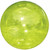 20-Inch Inflatable Transparent Yellow Beach Ball Swimming Pool Toy - IMAGE 1