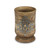 7.5" Brown Wood and Metal Utensil Holder - IMAGE 1