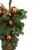 30" Green Foliage and Ornaments Artificial Christmas Teardrop Swag, Unlit - IMAGE 4