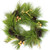 Pine Needles with Cones and Antlers Spring Floral Wreath -  30-Inch, Unlit - IMAGE 1