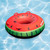 Inflatable Single Rider Watermelon Tube - 48" - Red and Green - IMAGE 4