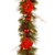 9' x 12" Pre-Lit B/O LED Hydrangea Artificial Christmas Garland – Warm White Lights - IMAGE 1