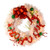 24" Pre-Lit Decorative Collection Ho Ho Ho Artificial Christmas Wreath – Warm White LED Lights - IMAGE 2