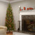 6.5’ Pre-Lit Slim Kingswood Fir Artificial Christmas Tree, Multicolor Lights - IMAGE 2