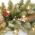 Pre-Lit Dunhill Fir Artificial Christmas Wreath with Red Berries – 24-Inch Clear Lights - IMAGE 3