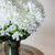 14" White Chrysanthemum Artificial Spray - IMAGE 3