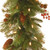 6' x 14" Pre-Lit Evergreen Artificial Christmas Garland, White Lights - IMAGE 3