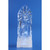 Prelit LED Lighted Transparent Gothic Relief Holy Family Decoration - 10.25" - Set of 2 - IMAGE 2