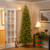 7.5’ Pre-Lit Slim Downswept Douglas Fir Artificial Christmas Tree, Clear Lights - IMAGE 2