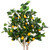 Artificial Lemon Tree In Black Pot with Faux Moss - 45" - IMAGE 3