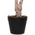 Artificial Lemon Tree In Black Pot with Faux Moss - 45" - IMAGE 4