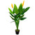 Artificial Bird of Paradise Plant in a Black Pot - 50" - IMAGE 2
