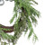 Iced Cedar Ornaments and Bells Artificial Christmas Wreath - 24-Inch, Unlit - IMAGE 3