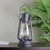 12" Silver Brushed Black Traditional Lantern with Micro Lights - IMAGE 3