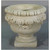 Old World Outdoor Garden Urn Planters - 25" - Limestone Finish - Set of 2 - IMAGE 1