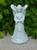 Angel with Folded Hands Outdoor Garden Statue - 18" - Marble Finish - IMAGE 2