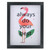 LED Lighted Always Do Your Best Flamingo Framed Wall Sign - 9" x 7" - IMAGE 1