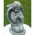 Praying Cherub Outdoor Garden Statue - 14" - White Finish - IMAGE 1