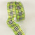 Plaid Apple-Burry Woven Taffeta Wired Craft Ribbon 0.5" x 27 Yards - IMAGE 1