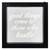 LED Lighted Good Things Come to Those Who Hustle Framed Wall Sign - 9" x 9" - IMAGE 2