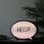 13" Battery Operated LED Lighted Speech Bubble White Board - IMAGE 4