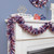 Wide Cut Tinsel Patriotic Garland - Unlit - 12' x 4" - IMAGE 1
