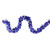 Boa Wide Cut Tinsel Christmas Garland - 12' x 4" - Lavish Blue and Silver - Unlit - IMAGE 1