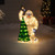 LED Lighted Bumble Topping the Christmas Tree Outdoor Yard Decoration - 32" - IMAGE 5