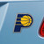 Set of 2 Blue and Yellow NBA Indiana Pacers Emblem Stick-on Car Decals 2.5" x 3" - IMAGE 2