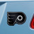 Set of 2 Black and White NHL Philadelphia Flyers Emblem Automotive Stick-On Car Decals 2" x 3" - IMAGE 2