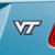 Set of 2 White NCAA Virginia Tech Hokies Emblem Automotive Stick-On Car Decals 1.5" x 3" - IMAGE 2