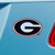 Set of 2 Black NCAA University of Georgia Bulldogs Emblem Stick-on Car Decals 2" x 3" - IMAGE 2