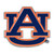 Set of 2 Blue NCAA Auburn University Tigers Emblem Stick-on Car Decals 2.5" x 3" - IMAGE 1