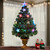 3' Pre-Lit Potted Pine Medium Artificial Christmas Tree, Multicolor Lights - IMAGE 2
