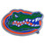 Set of 2 Green and Blue NCAA University of Florida Gators Emblem Stick-on Car Decals 2" x 3" - IMAGE 1