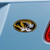 Set of 2 Black NCAA University of Missouri Tigers Emblem Stick-on Car Decals 1.75" x 3" - IMAGE 2