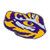 Set of 2 Yellow NCAA Louisiana State University Tigers Emblem Stick-on Car Decals 2.75" x 3" - IMAGE 1
