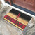 Red and Black NBA Houston Rockets "Welcome" Rectangular Outdoor Door Mat 18" x 30" - IMAGE 2
