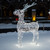 13' Pre-Lit 3D Reindeer and Sleigh Christmas Outdoor Decor - IMAGE 4