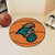 27" Brown and Teal Blue NCAA Coastal Carolina Chanticleers Spherical Mat - IMAGE 2