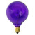Pack of 25 Purple G50 Incandescent Christmas Replacement Bulbs - IMAGE 1