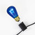 Transparent Incandescent S14 Edison Style Christmas Replacement Bulbs - Blue - Pack of 25 - IMAGE 6