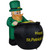 4' Inflatable Lighted Pot of Gold Leprechaun St. Patrick's Day Outdoor Decoration - IMAGE 3