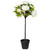 Blooming Peony Flower Artificial Potted Plant - 31" - White and Pink - IMAGE 2