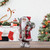 16" Santa Claus with Lantern and Snowshoes Christmas Figure - IMAGE 2