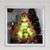 Lighted Holographic Christmas Tree Window Silhouette - 12.5" - Clear Lights - IMAGE 3