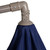 10ft Offset Outdoor Patio Umbrella with Hand Crank, Navy Blue - IMAGE 3